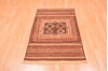 Baluch Brown Hand Knotted 27 X 45 Area Rug 100-89947 Thumb 4