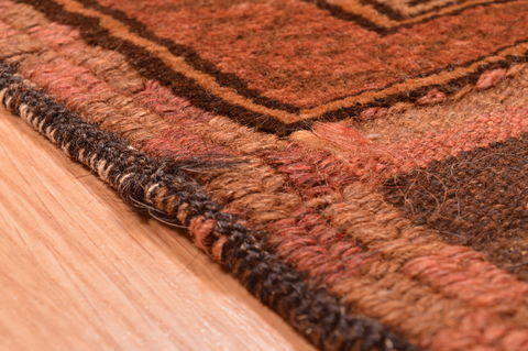 Baluch Brown Hand Knotted 29 X 411 Area Rug 100-89948 Image 10