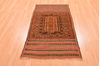 Baluch Brown Hand Knotted 29 X 411 Area Rug 100-89948 Thumb 1