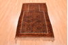 Baluch Brown Hand Knotted 210 X 49  Area Rug 100-89949 Thumb 1