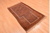 Baluch Brown Hand Knotted 210 X 49 Area Rug 100-89949 Thumb 5