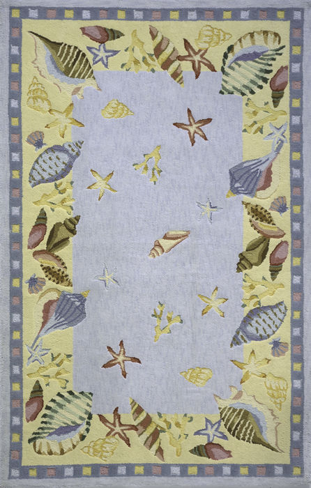 Momeni COASTAL Blue 40 X 60 Area Rug COASTCC-04LBL4060 804-91266 Image 0