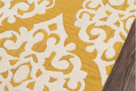 Momeni DUNES Yellow 31 X 51 Area Rug DUNESDUN-5GLD3656 804-91718 Image 1