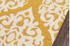 Momeni DUNES Yellow 31 X 51 Area Rug DUNESDUN-5GLD3656 804-91718 Thumb 1
