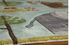 Momeni LIL MO WHIMSY Blue Round 50 X 50 Area Rug LMOJULMJ19BLU500R 804-92796 Thumb 1