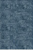 Momeni LUSTER SHAG Blue 20 X 30 Area Rug LSHAGLS-01LBL2030 804-93169 Thumb 0