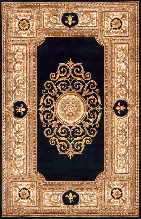 Momeni MAISON Black 91 X 131 Area Rug MAISOMA-08BLK96D6 804-93266 Image 0