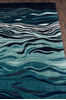 Momeni NEW WAVE Blue 80 X 110 Area Rug NEWWANW144NVY80B0 804-94076 Thumb 2