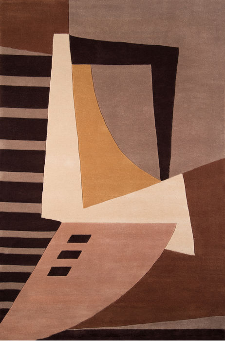 Momeni NEW WAVE Brown 20 X 30 Area Rug NEWWANW-22LBN2030 804-94138 Image 0
