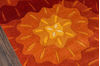 Momeni NEW WAVE Orange Round 51 X 51 Area Rug NEWWANW-69ORG590R 804-94323 Thumb 1