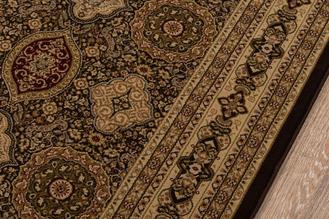 Momeni ROYAL Brown 110 X 150 Area Rug ROYALRY-01BRNB3F0 804-94736 Image 1