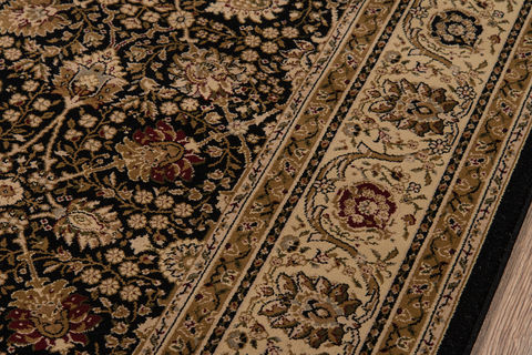 Momeni ROYAL Brown 50 X 71 Area Rug ROYALRY-02BLK5377 804-94768 Image 1