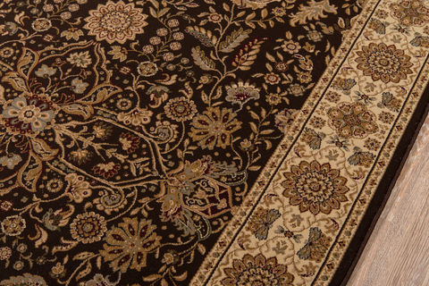 Momeni ROYAL Brown 110 X 150 Area Rug ROYALRY-03BRNB3F0 804-94844 Image 1