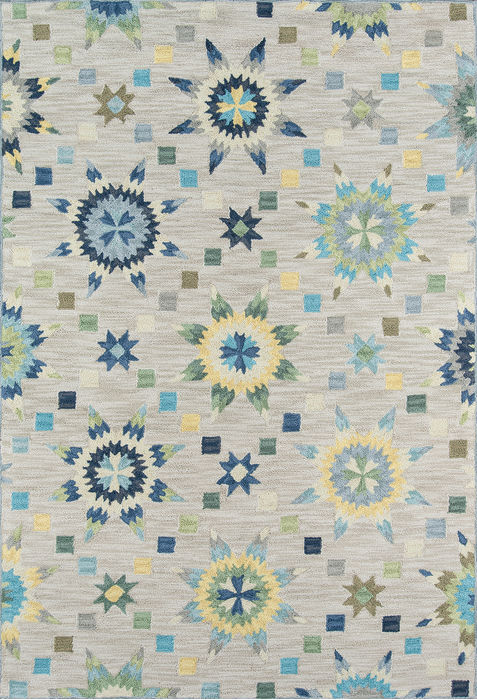 Momeni SUMMIT Green 80 X 100 Area Rug SUMITSUM19GRY80A0 804-95127 Image 0