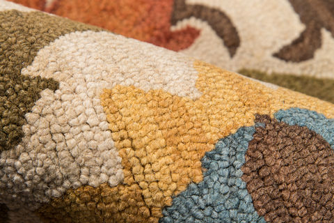 Momeni TANGIER Multicolor 91 X 131 Area Rug TANGITAN-9GLD96D6 804-95365 Image 3