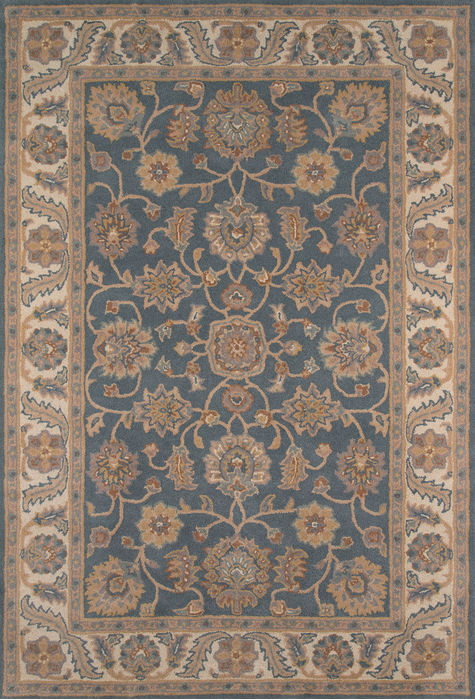 Momeni TUDOR Blue 50 X 71 Area Rug TUDORTUD-1BLU5076 804-95389 Image 0