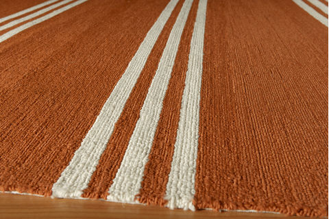 Momeni VERANDA Orange 31 X 51 Area Rug VERANVR-16TGR3959 804-95431 Image 1