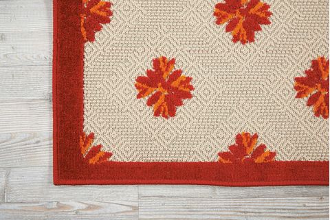 Nourison ALOHA Red 96 X 130 Area Rug 99446242082 805-95859 Image 4