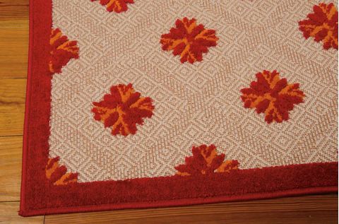 Nourison ALOHA Red 96 X 130 Area Rug 99446242082 805-95859 Image 5