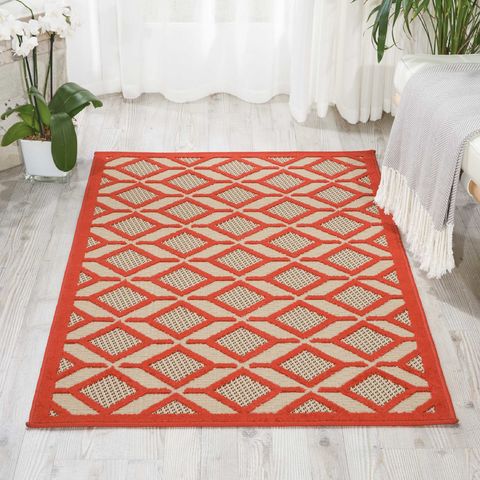 Nourison ALOHA Red 28 X 40 Area Rug 99446298973 805-95875 Image 1
