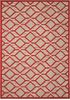 Nourison ALOHA Red 96 X 130 Area Rug 99446242464 805-95879 Thumb 0