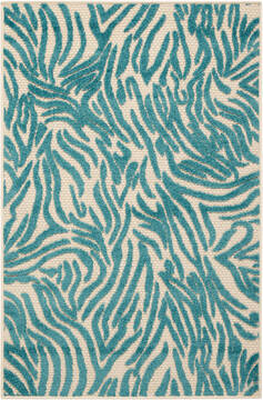 Nourison Aloha Blue 2'8" X 4'0" Area Rug  805-95880