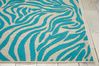 Nourison ALOHA Blue 53 X 75 Area Rug 99446242488 805-95882 Thumb 3