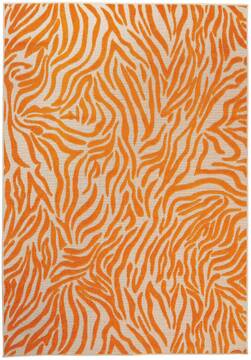 Nourison Aloha Orange 3'6" X 5'6" Area Rug  805-95890