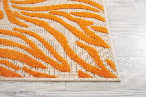 Nourison Aloha Orange 53 X 75 Area Rug 805-95891 Image 4