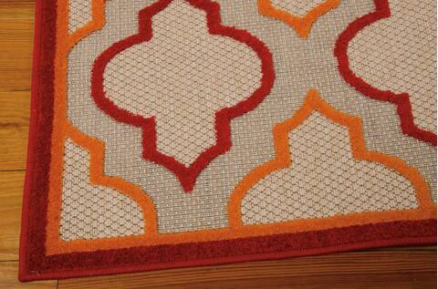 Nourison Aloha Red 36 X 56 Area Rug 805-95915 Image 1