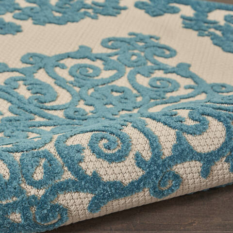 Nourison Aloha Blue 28 X 40 Area Rug 805-95919 Image 2