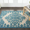 Nourison Aloha Blue 28 X 40 Area Rug  805-95919 Thumb 3