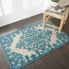 Nourison Aloha Blue 28 X 40 Area Rug  805-95919 Thumb 4