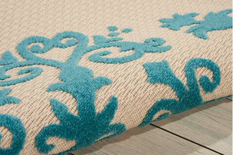 Nourison Aloha Blue 96 X 130 Area Rug 805-95923 Image 2