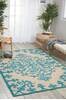 Nourison Aloha Blue 96 X 130 Area Rug 805-95923 Thumb 3