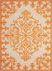 Nourison Aloha Orange 36 X 56 Area Rug 805-95934 Thumb 0