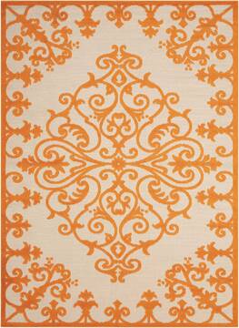 Nourison Aloha Orange 3'6" X 5'6" Area Rug  805-95934