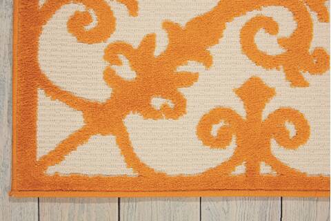 Nourison Aloha Orange 96 X 130 Area Rug 805-95937 Image 1