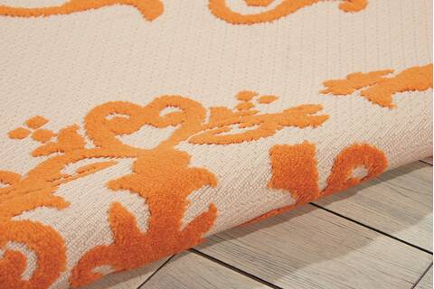 Nourison Aloha Orange 96 X 130 Area Rug 805-95937 Image 2