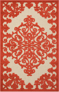 Nourison Aloha Red 2'8" X 4'0" Area Rug  805-95938