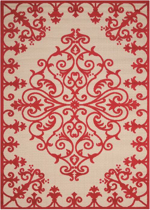 Nourison Aloha Red 710 X 106 Area Rug 805-95941 Image 0