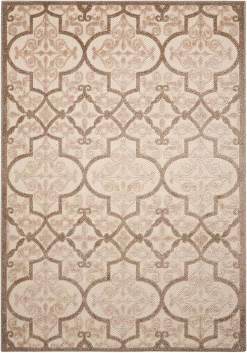 Nourison Aloha Beige 96 X 130 Area Rug 805-95946 Image 0