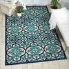 Nourison Aloha Blue 36 X 56 Area Rug  805-95947 Thumb 3