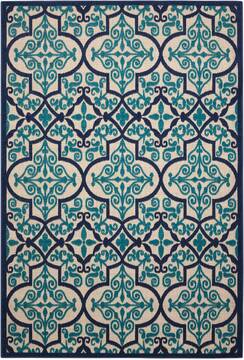 Nourison Aloha Blue 3'6" X 5'6" Area Rug  805-95947
