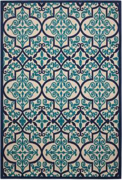 Nourison Aloha Blue 3'6" X 5'6" Area Rug  805-95947