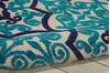 Nourison Aloha Blue 96 X 130 Area Rug  805-95950 Thumb 2