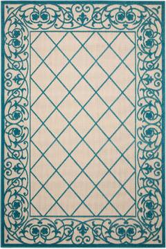 Nourison Aloha Blue 3'6" X 5'6" Area Rug  805-95951