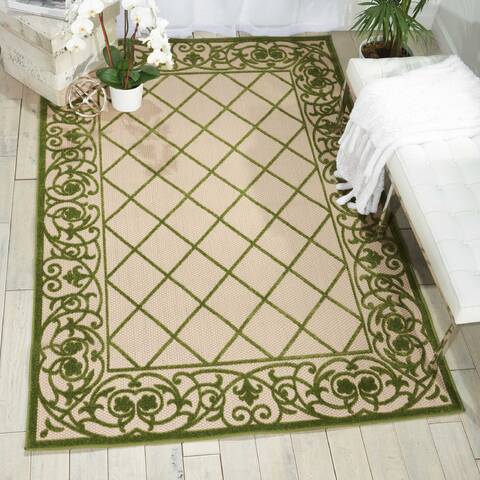 Nourison Aloha Green 96 X 130 Area Rug 805-95962 Image 3