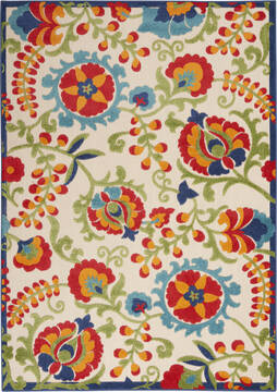 Nourison Aloha Multicolor 3'6" X 5'6" Area Rug  805-95967