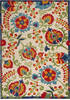 Nourison Aloha Multicolor 53 X 75 Area Rug  805-95968 Thumb 0